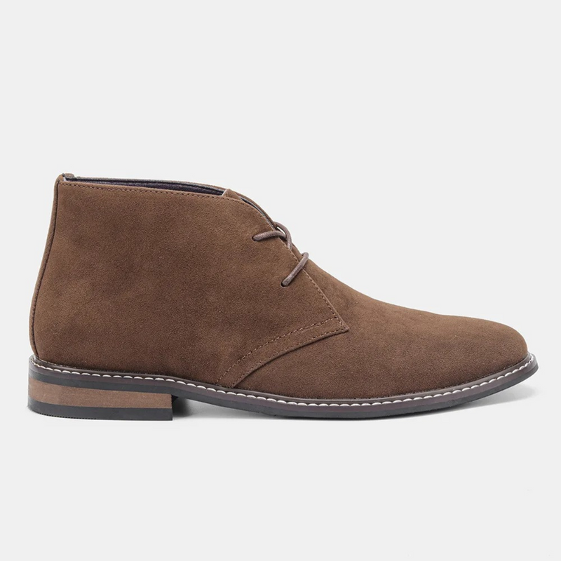 Bottes Chukka en Suède Intemporelles pour Hommes, Élégantes et Confortables