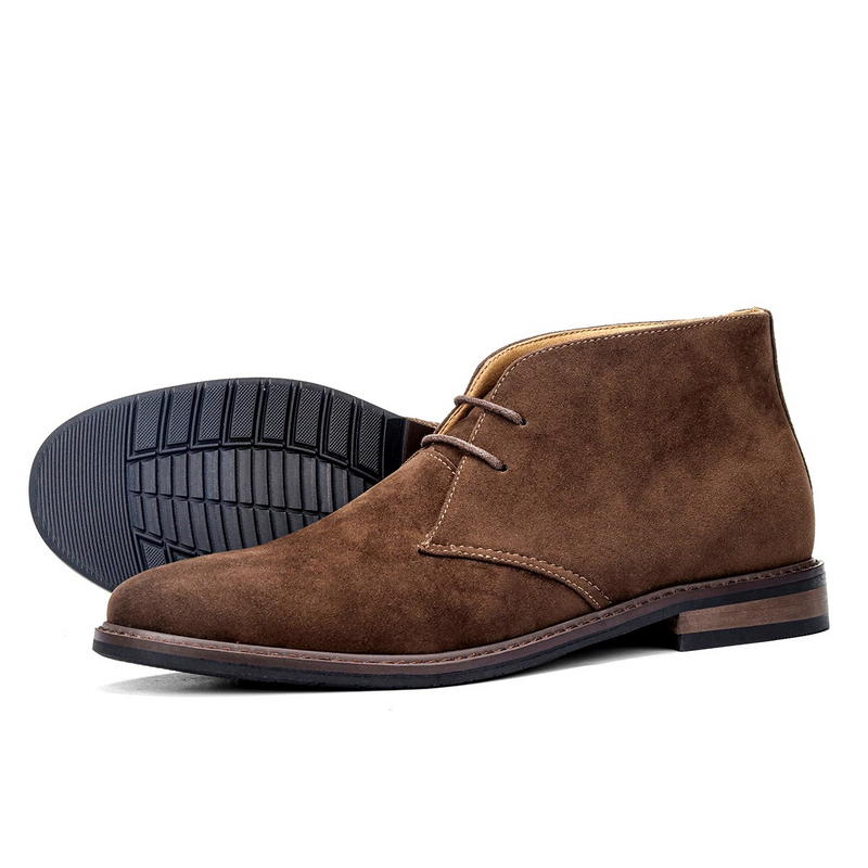 Bottes Chukka en Suède Intemporelles pour Hommes, Élégantes et Confortables