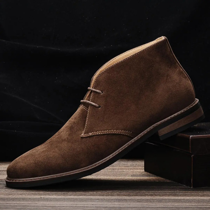 Bottes Chukka en Suède Intemporelles pour Hommes, Élégantes et Confortables